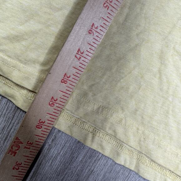 prAna Mens Shirt Wise A** Donkey Funny Tee XXL Yellow Short Sleeve Crewneck - Picture 2 of 4